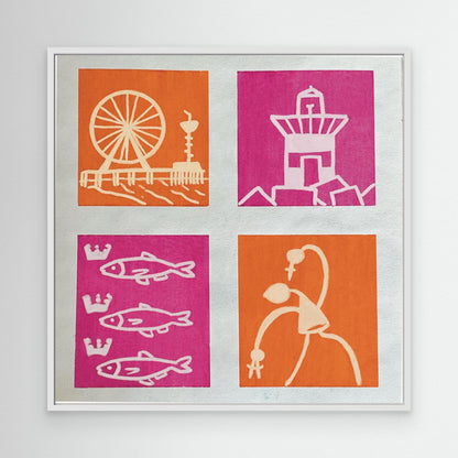 Canvas print ‘Scheveningen’ 