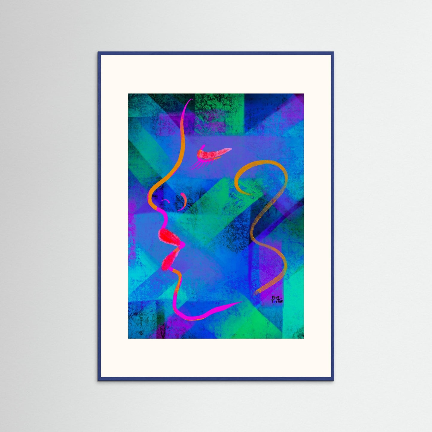 Poster print ‘Side portrait’