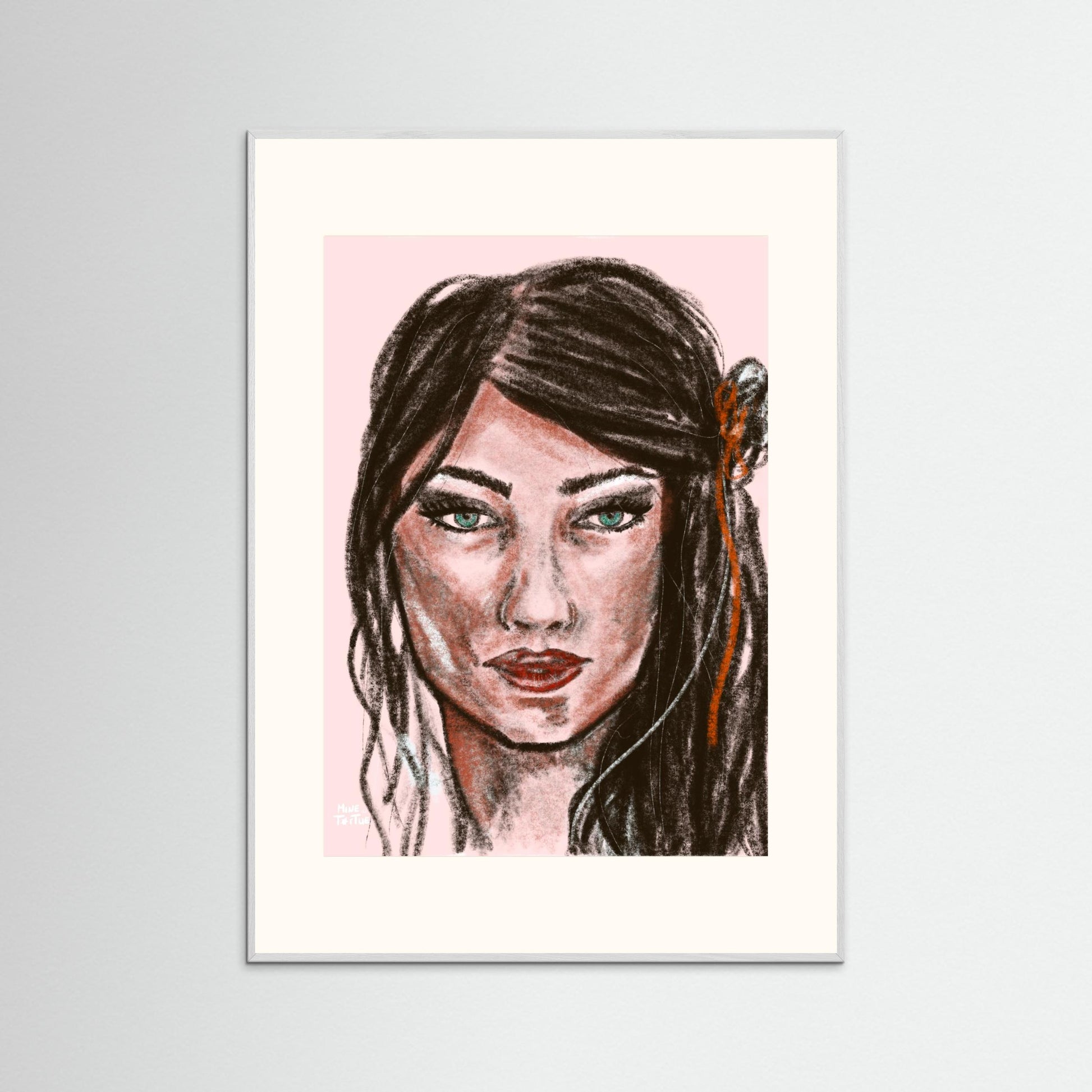 Poster print ‘Green Eyes’ 