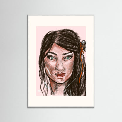 Poster print ‘Green Eyes’ 