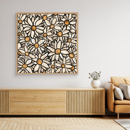 Canvas print ‘Daisies’