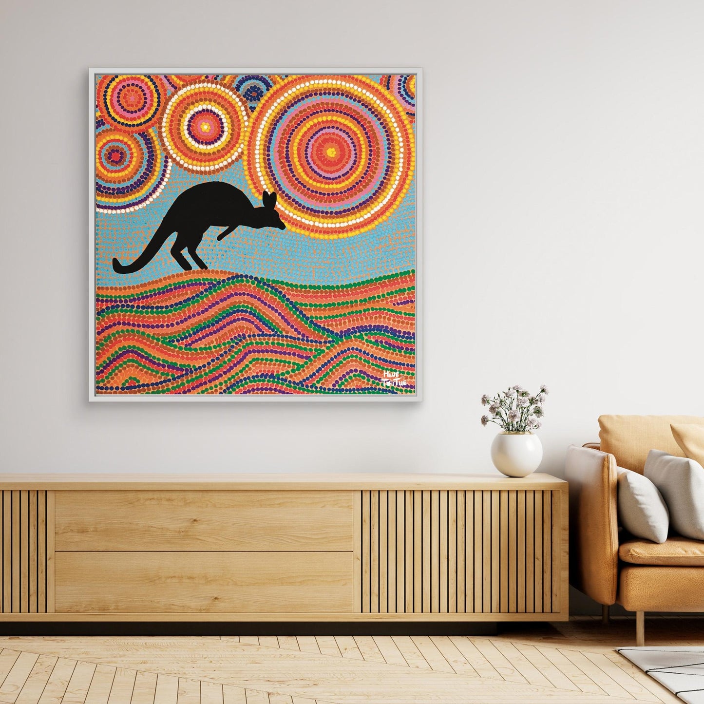 Canvas print ‘Kangaroo’ (non EU/UK)