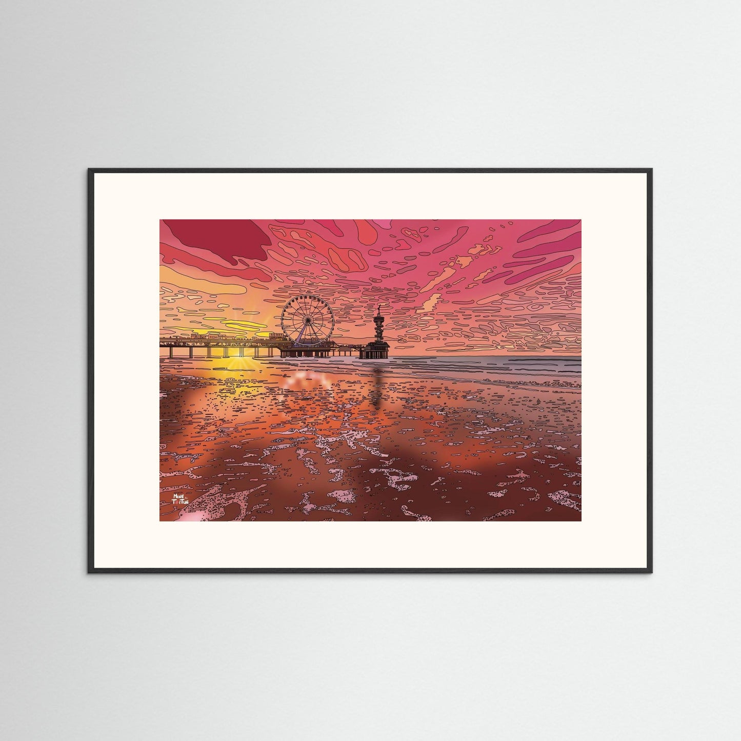 Poster print ‘Scheveningen’